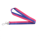 Bisexual Pride Keychain Lanyard Lanyard PRIDE MODE